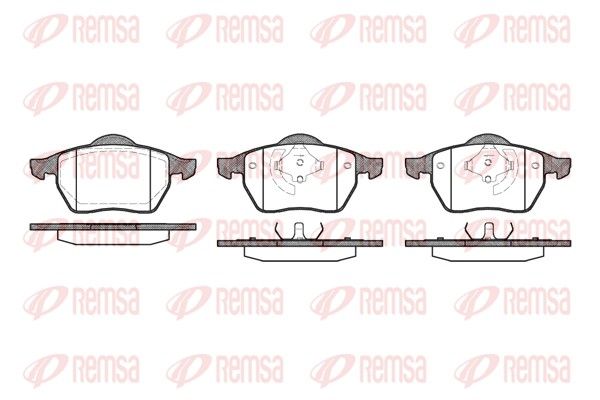 Premium Front Brake Pad Set Premium Front Brake Pad Set
