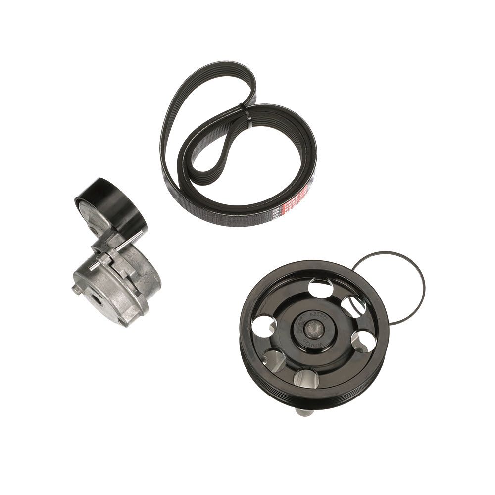 vandens siurblys + V formos rumbuotas diržas, komplektas