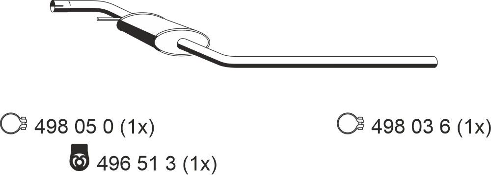Mittelschalld&auml;mpfer