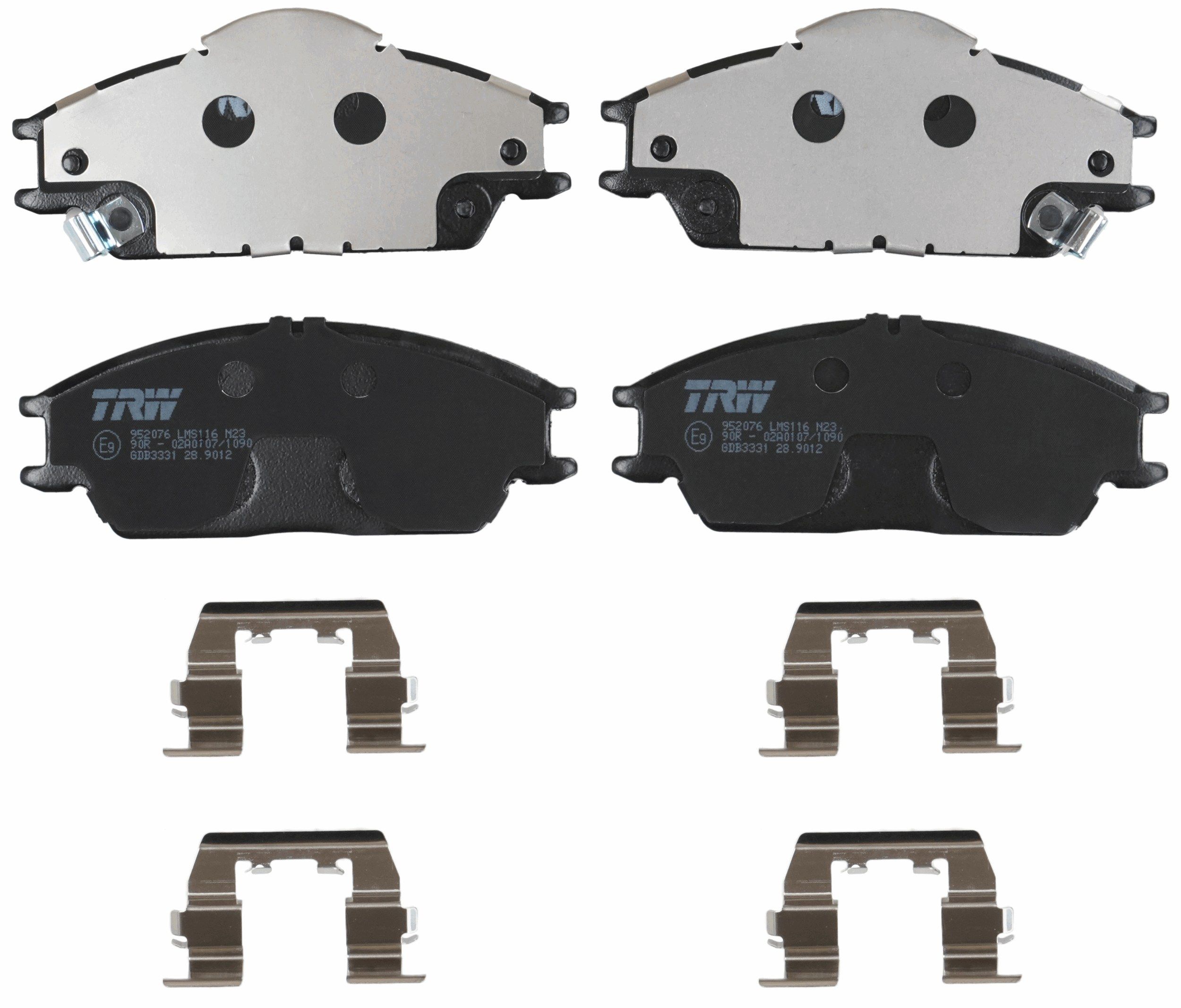 TRW DISC BRAKE PADS - TecDoc 2