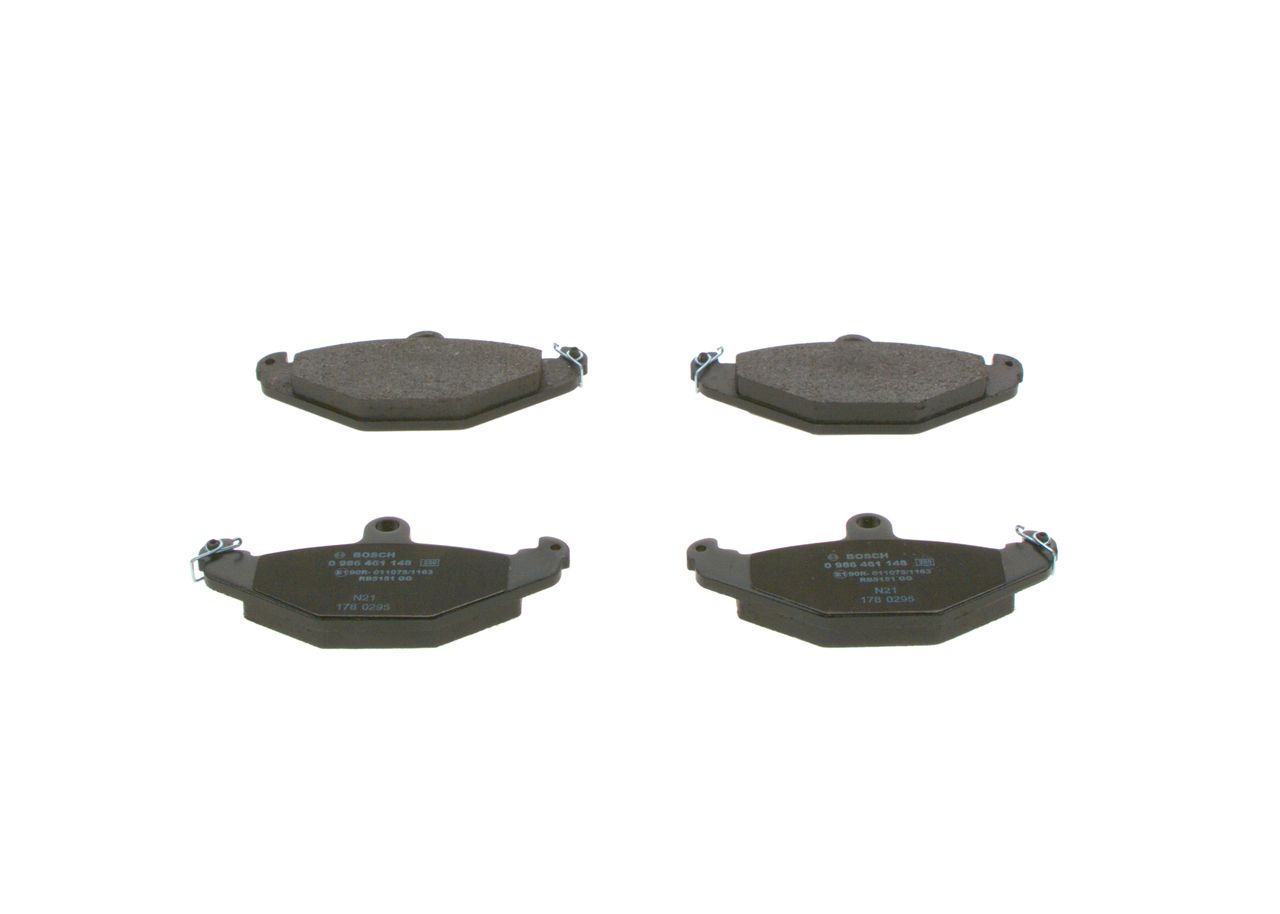 BOSCH 0 986 461 148 Brake Pad Set, disc brake