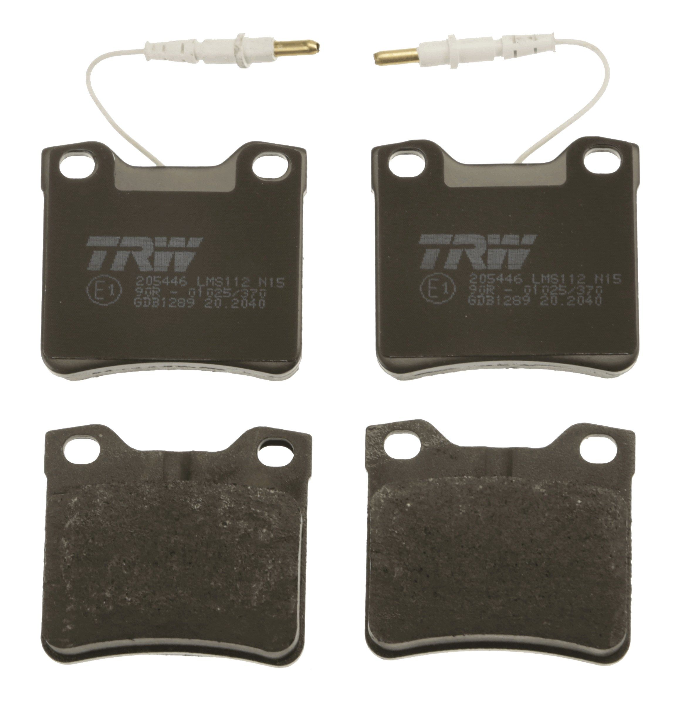 TRW DISC BRAKE PADS - TecDoc 2