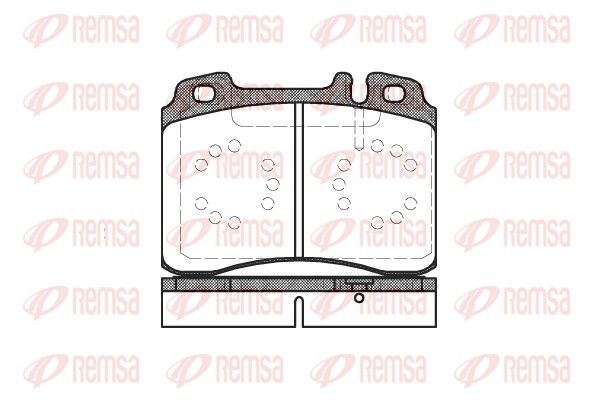 Premium Front Brake Pad Set Premium Front Brake Pad Set