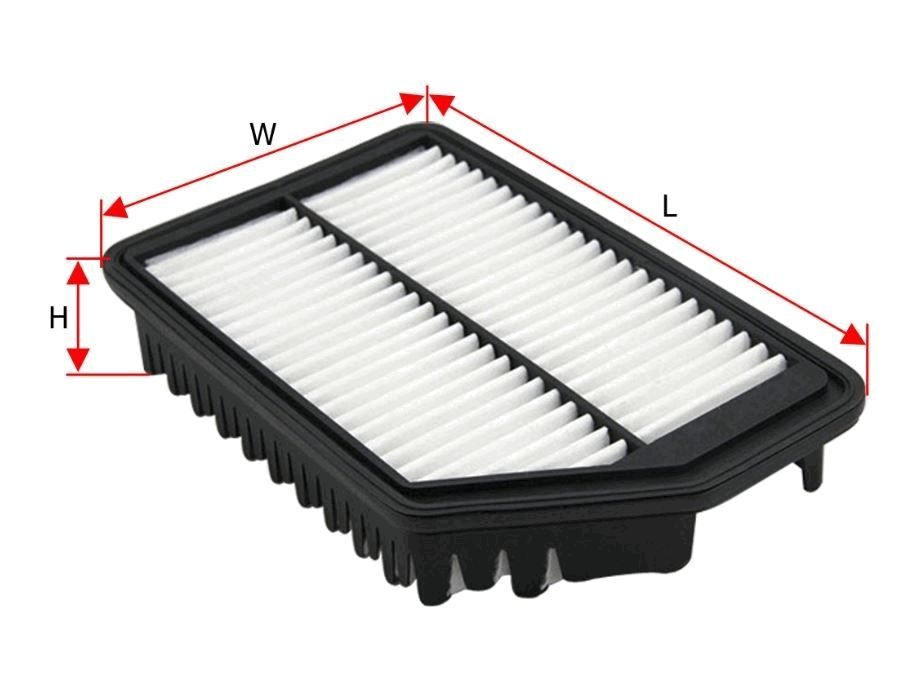 AIR FILTER FITS WA5385 A1946 - TecDoc Only