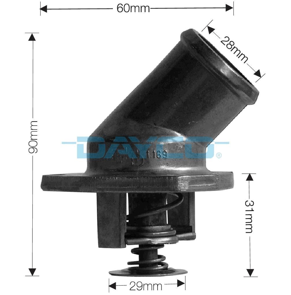 THERMOSTAT HOUSING 87C DAEWOO/HOLDEN - TecDoc Only
