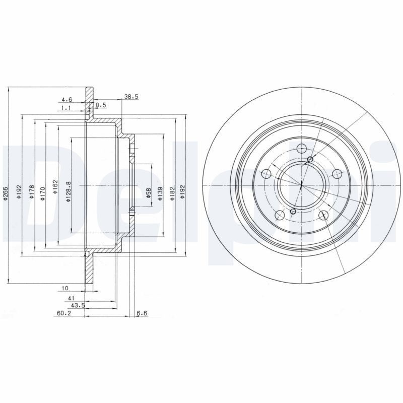 Brake Disc BG2826