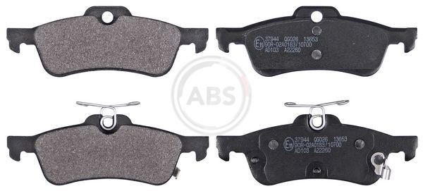 Brake Pad Set, disc brake 37944