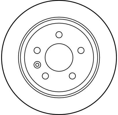 TRW BRAKE DISC - TWIN PACK - TecDoc 2