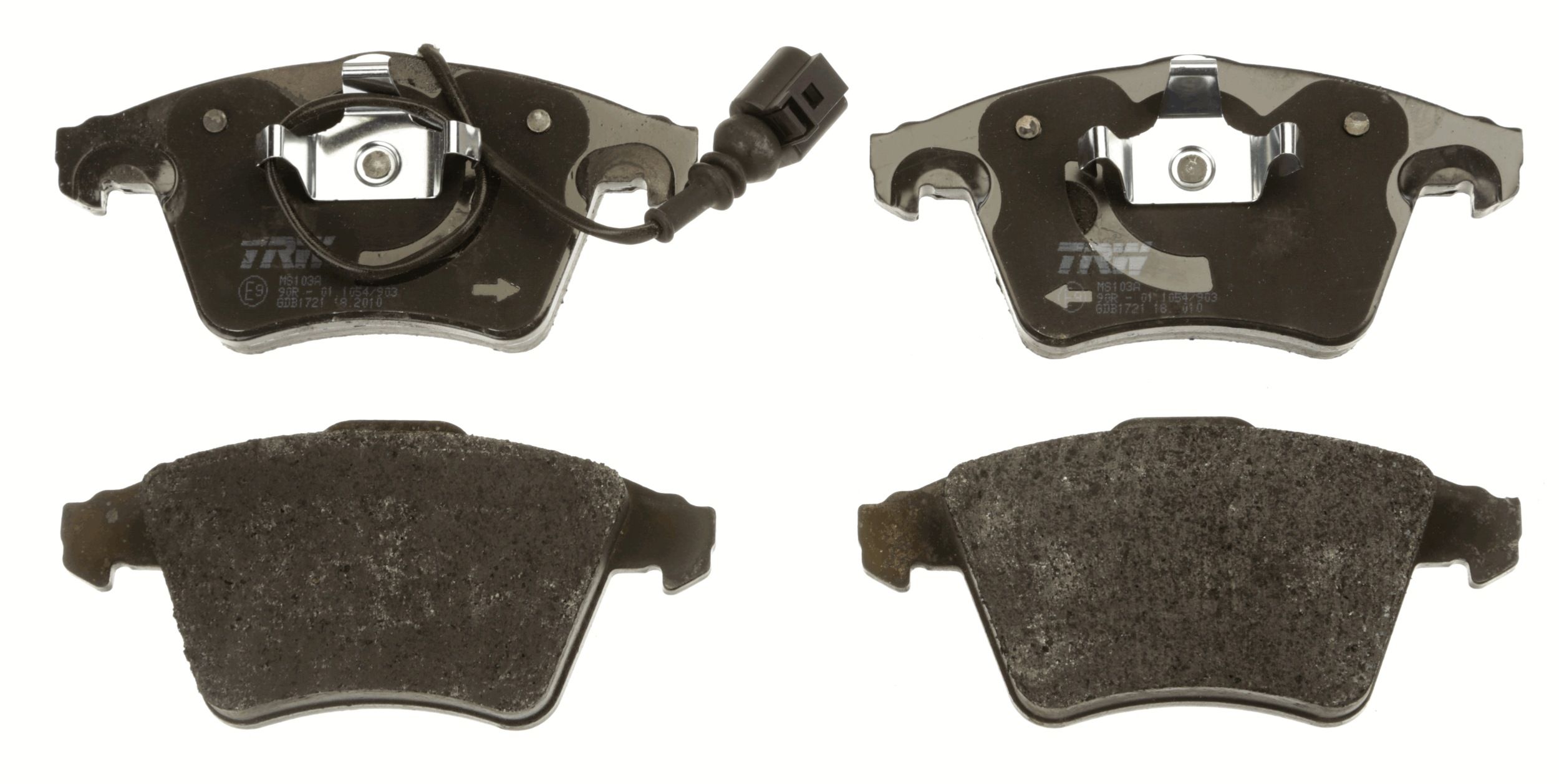 TRW DISC BRAKE PADS - TecDoc 2