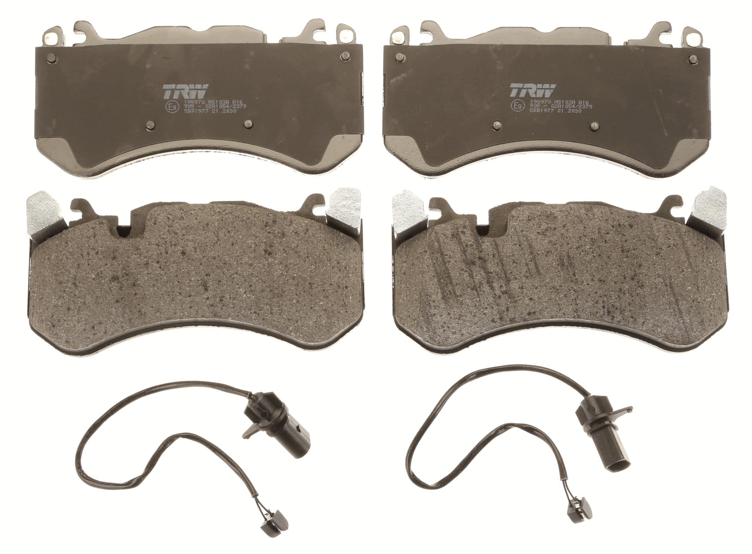 TRW DISC BRAKE PADS - TecDoc 2