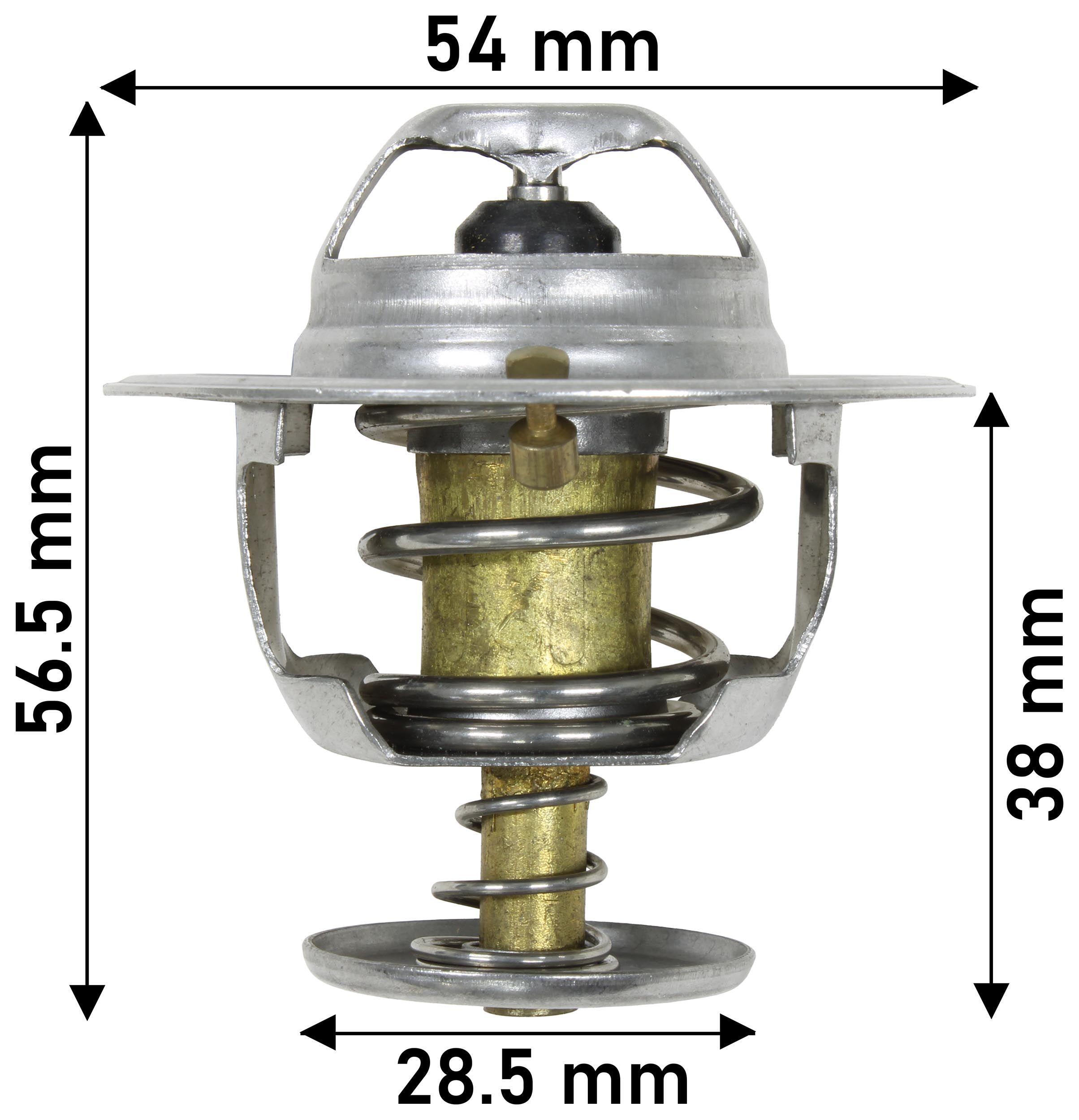 THERMOSTAT 54MM DIA 82C MITSUBISHI/NISSAN/SAAB - TecDoc Only
