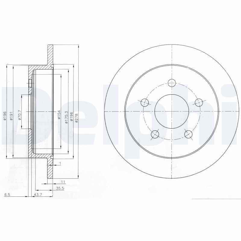 Brake Disc BG3143