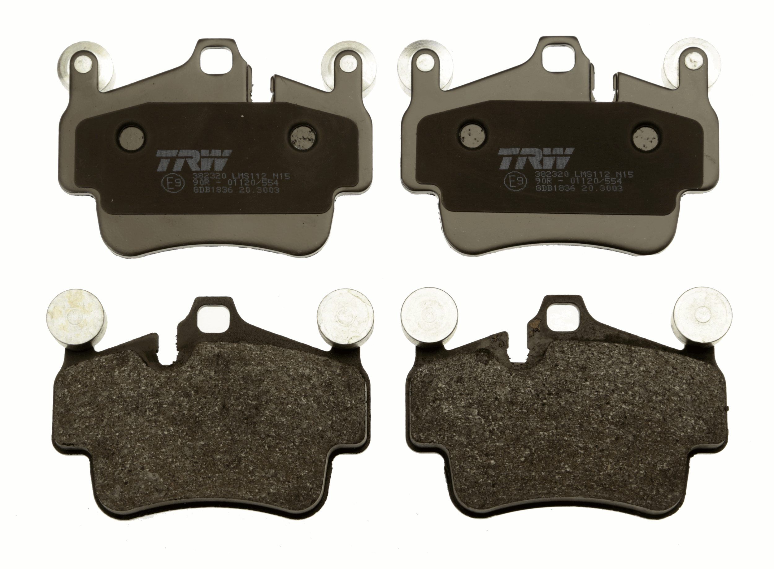 TRW DISC BRAKE PADS - TecDoc 2