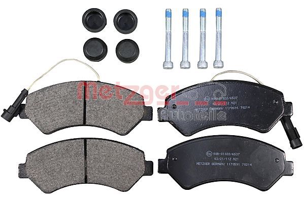 Brake Pad Set, disc brake 1170591