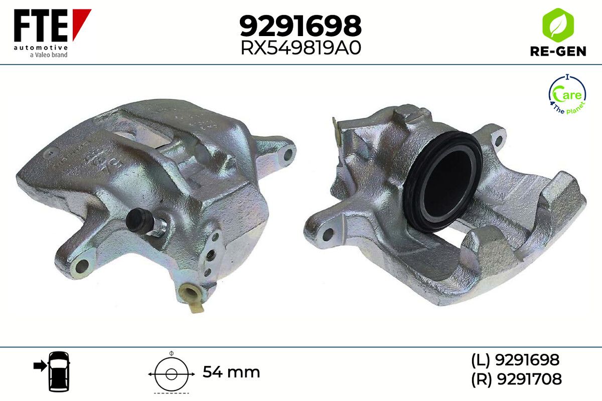 FTE 9291698 - Bremssattel