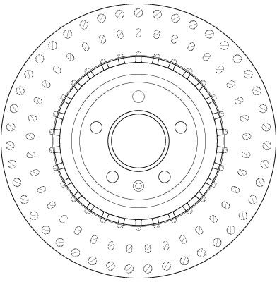 TRW BRAKE DISC - TecDoc 2