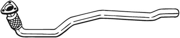 BOSAL 800-119 - Abgasrohr