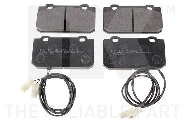 Bremsbelagsatz, Scheibenbremse