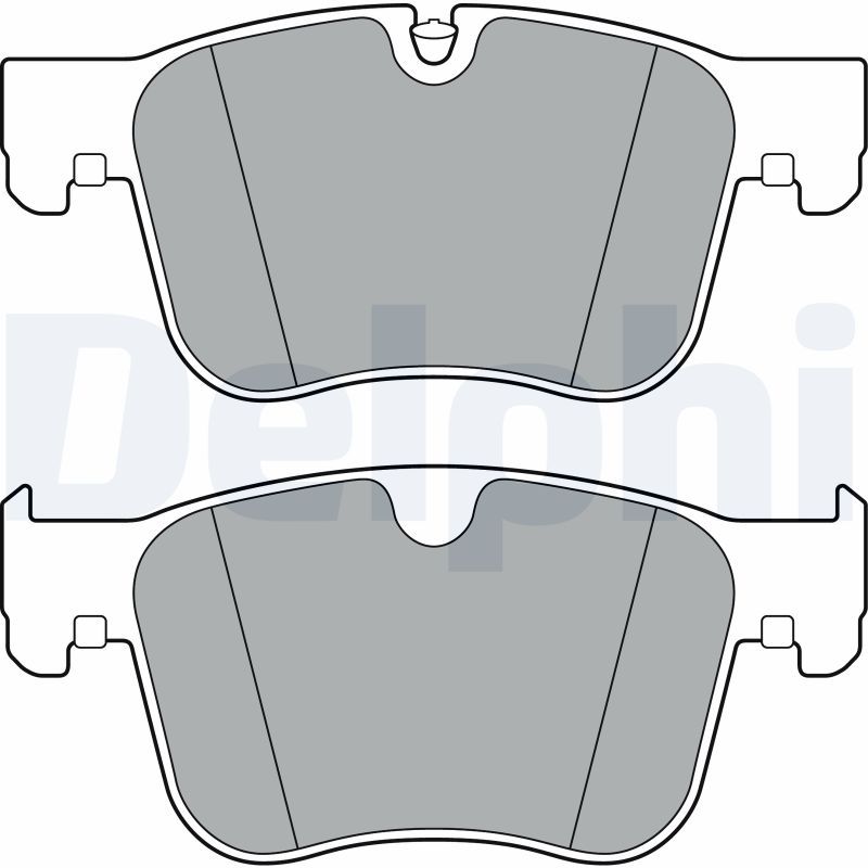 Brake Pad Set, disc brake LP3384