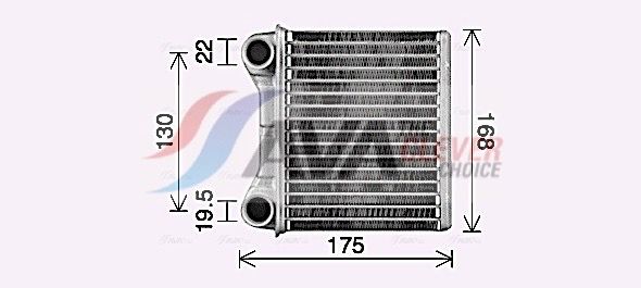 Wärmetauscher, Innenraumheizung