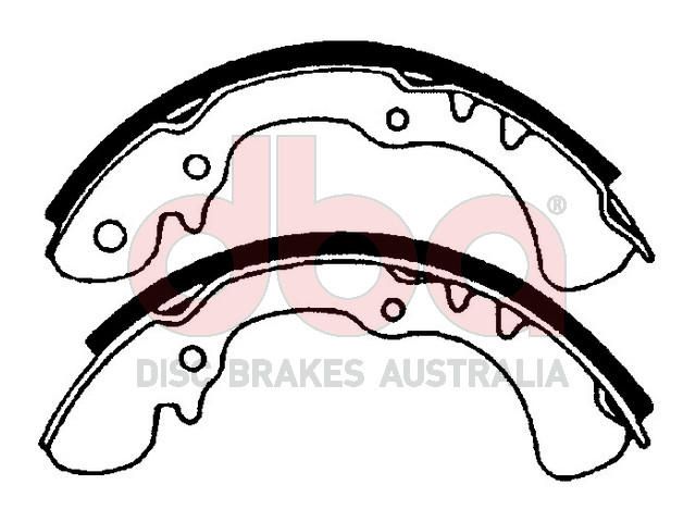 Street Series Brake Shoes [Toyota Corolla 200mm] - TecDoc Only