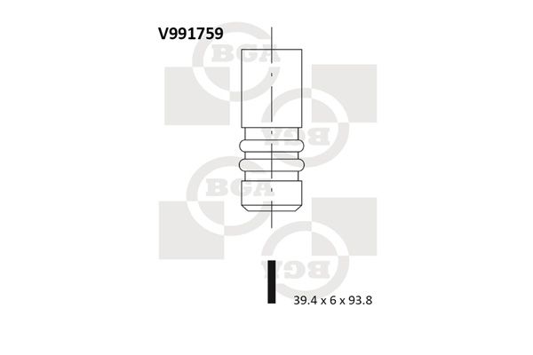 BGA V991759 - Einlassventil
