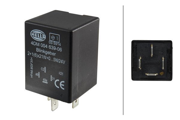 HELLA 4DM 004 639-061 Flasher Unit
