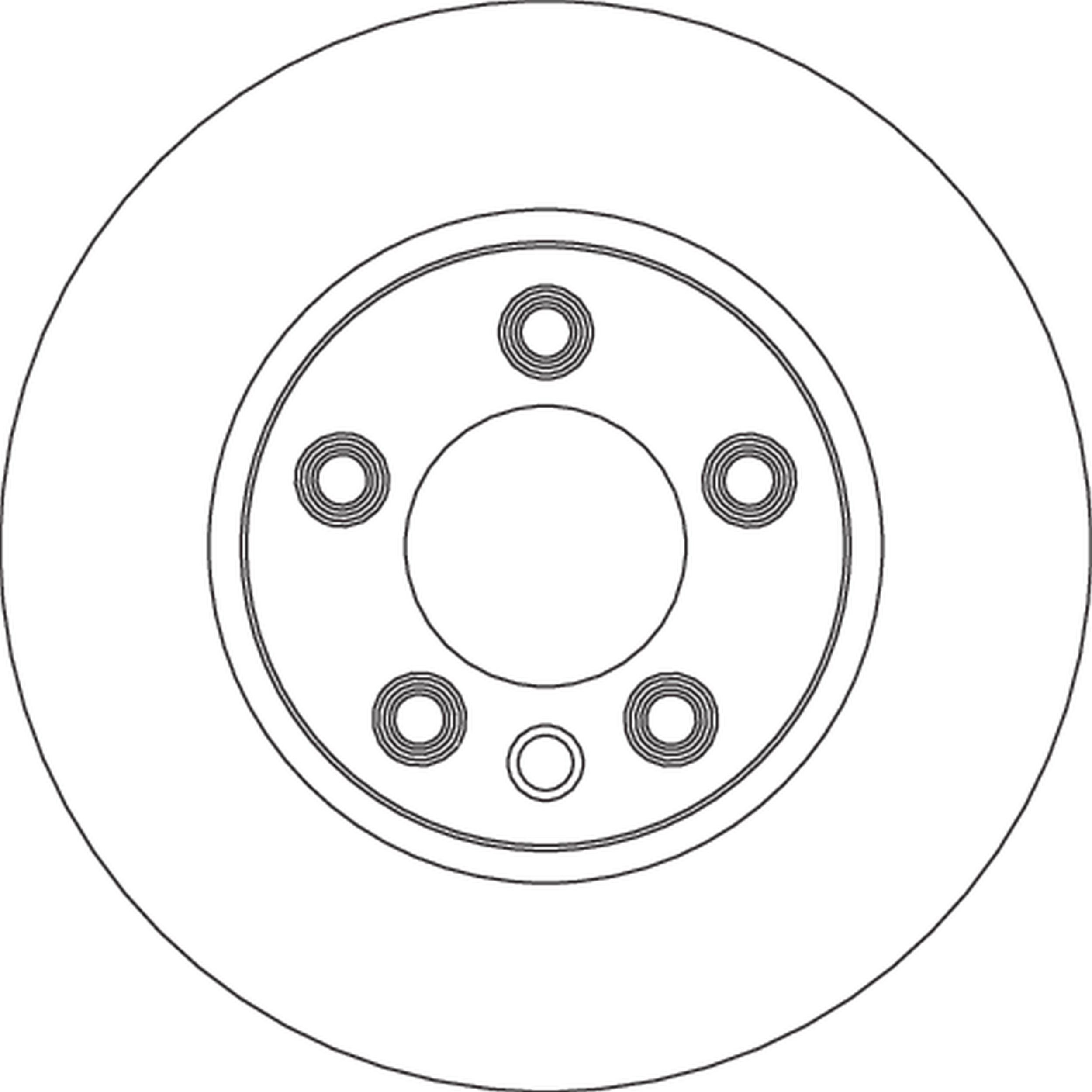 TRW BRAKE DISC - TecDoc 2