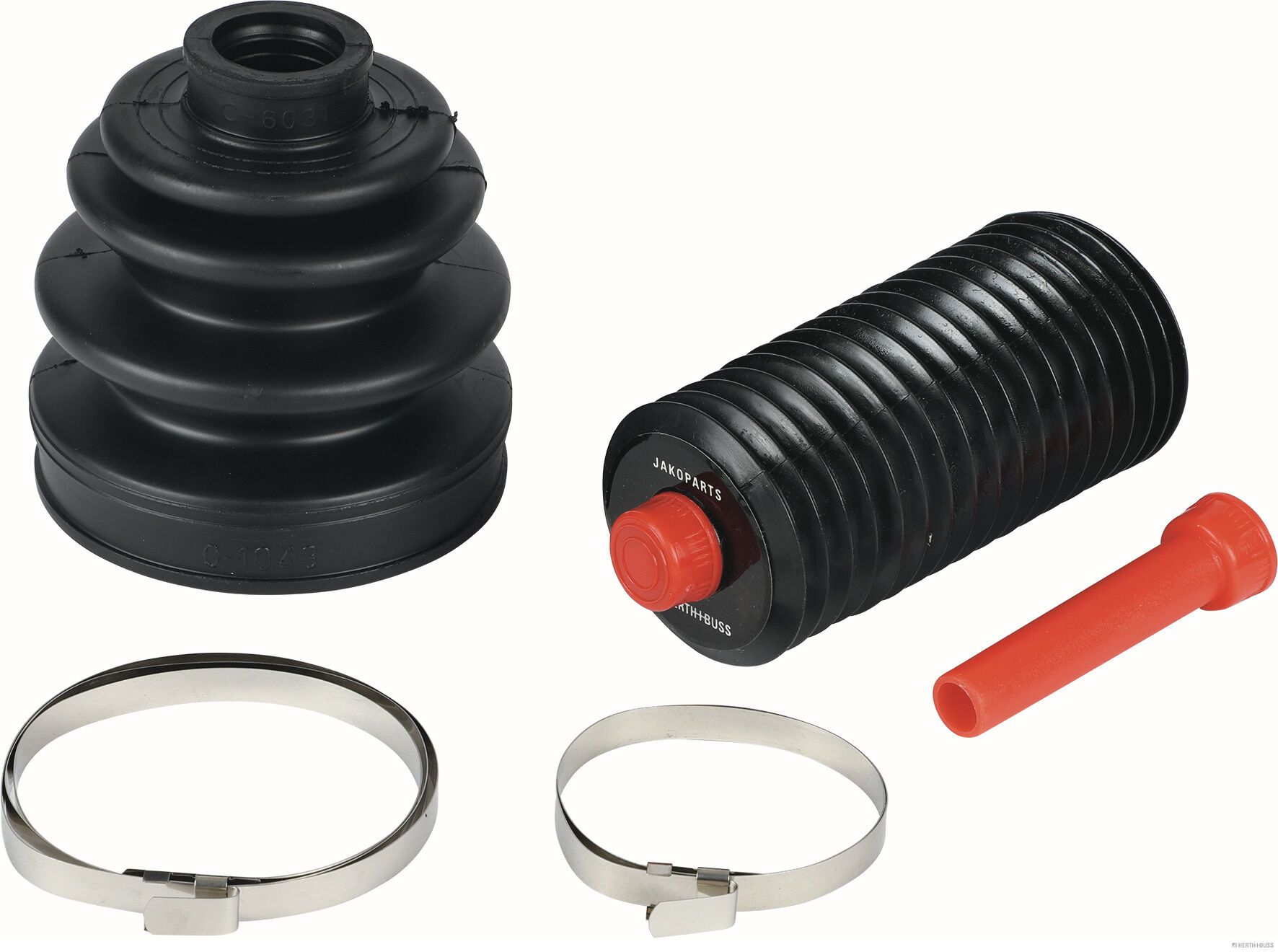 Faltenbalgsatz, Antriebswelle