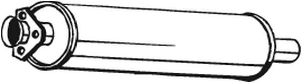 BOSAL 105-901 - Vorschalld&auml;mpfer