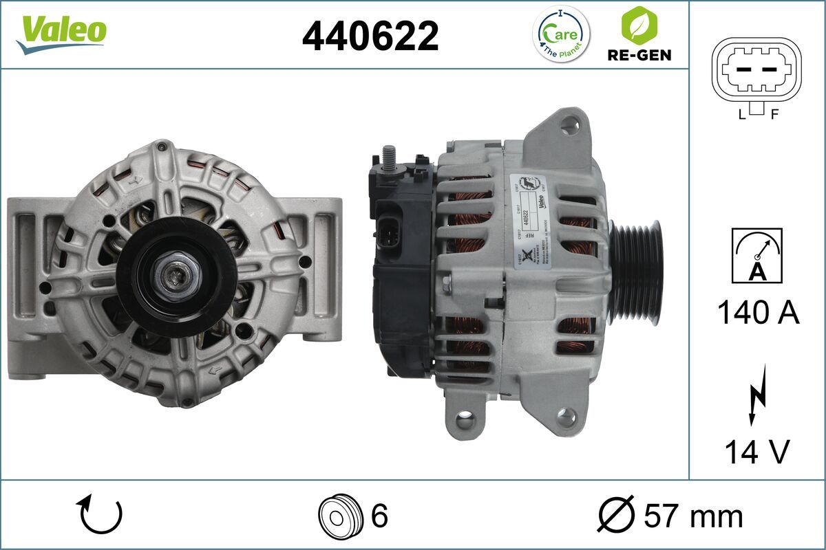 Valeo 440622 Generator