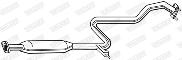 SILENCIEUX INTERMEDIAIRE NISSAN PRI  0302