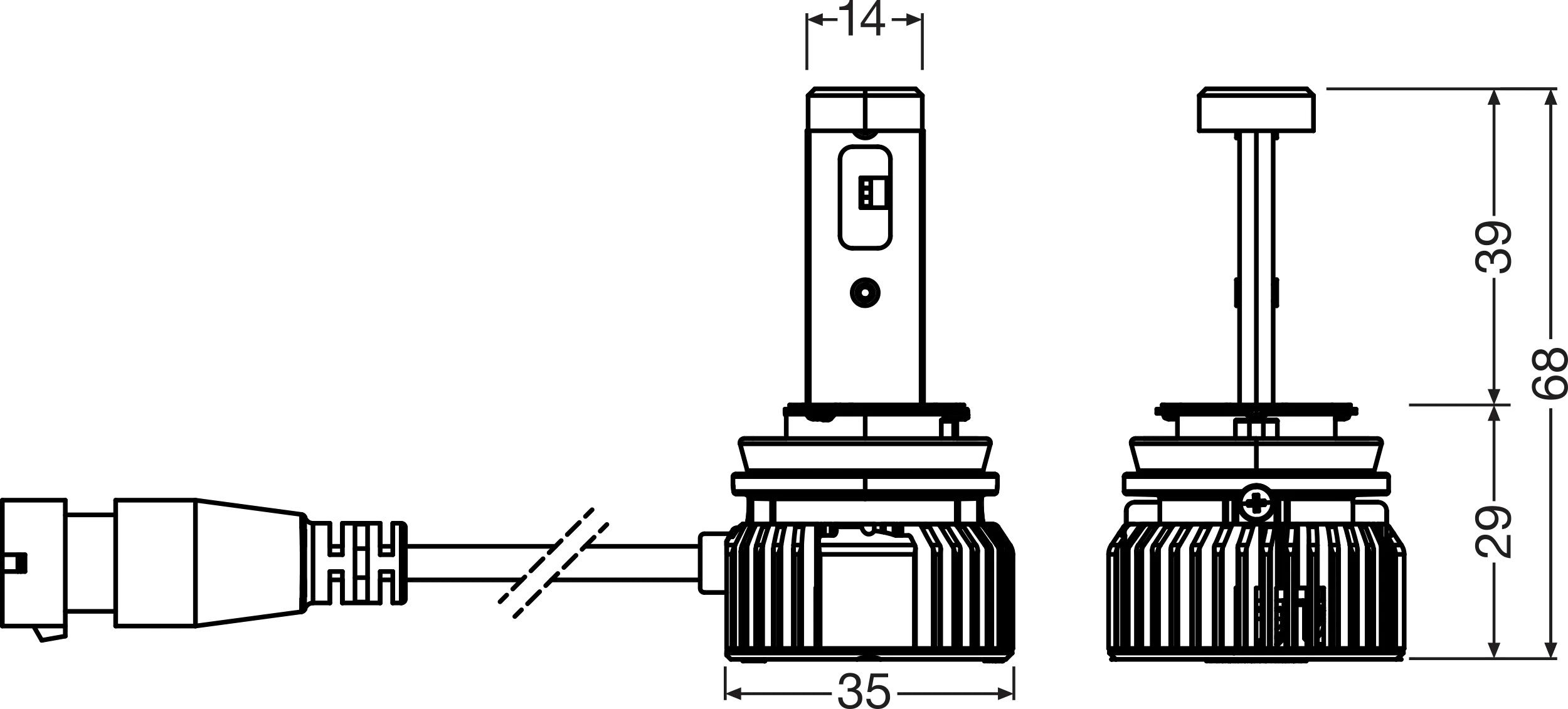 Gl&uuml;hlampe, Fernscheinwerfer