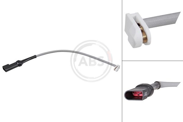 Warnkontakt, Bremsbelagverschleiß