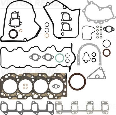 Juego completo de empaques, motor