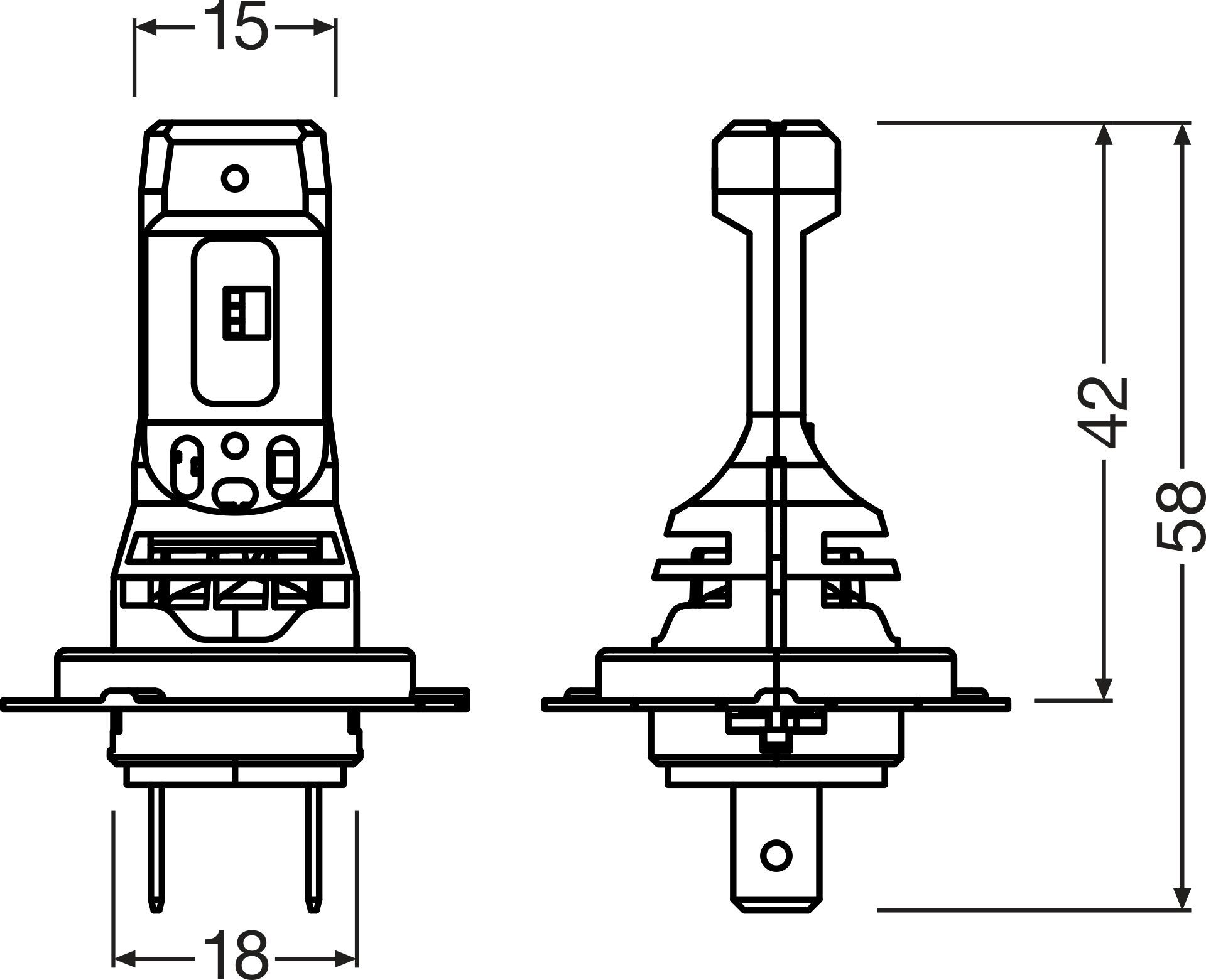 Gl&uuml;hlampe, Fernscheinwerfer
