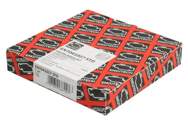 ENGITECH ENT041027 STD - Kolbenringsatz