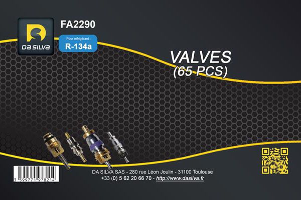 KIT VALVES R134A (65PCS)