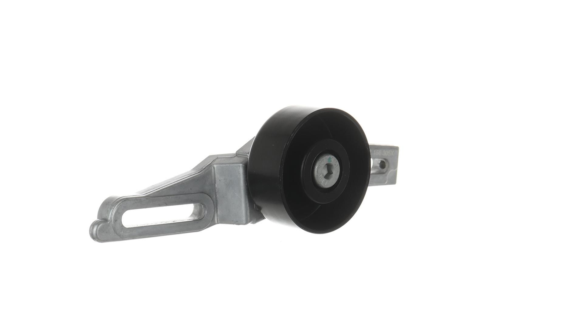 diržo įtempiklis, V formos rumbuotas diržas