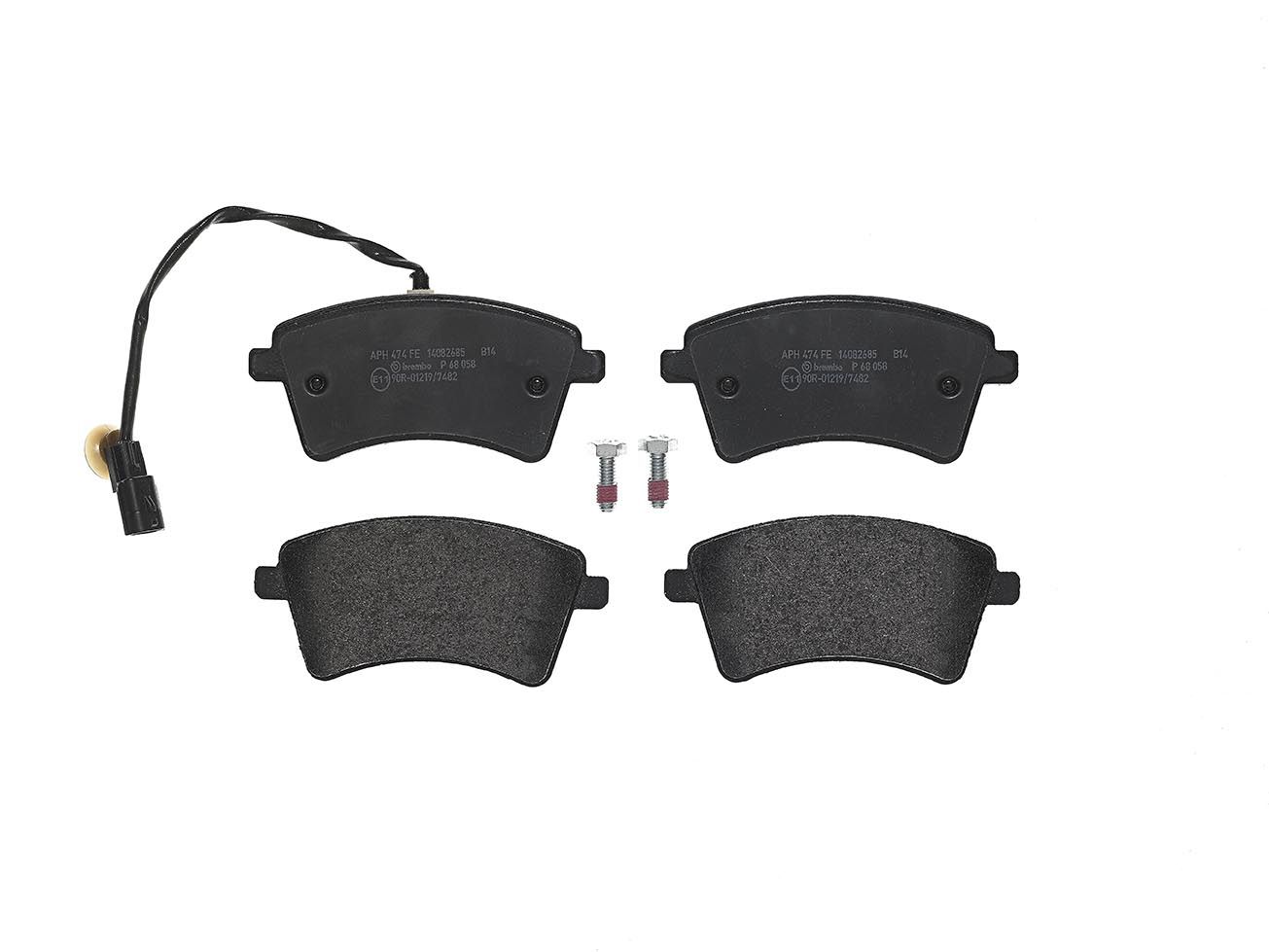 Brembo P 68 058 Bremsbelagsatz, Scheibenbremse