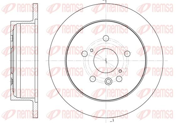 Brake Disc 61158.00