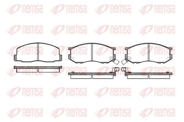 Premium Front Brake Pad Set