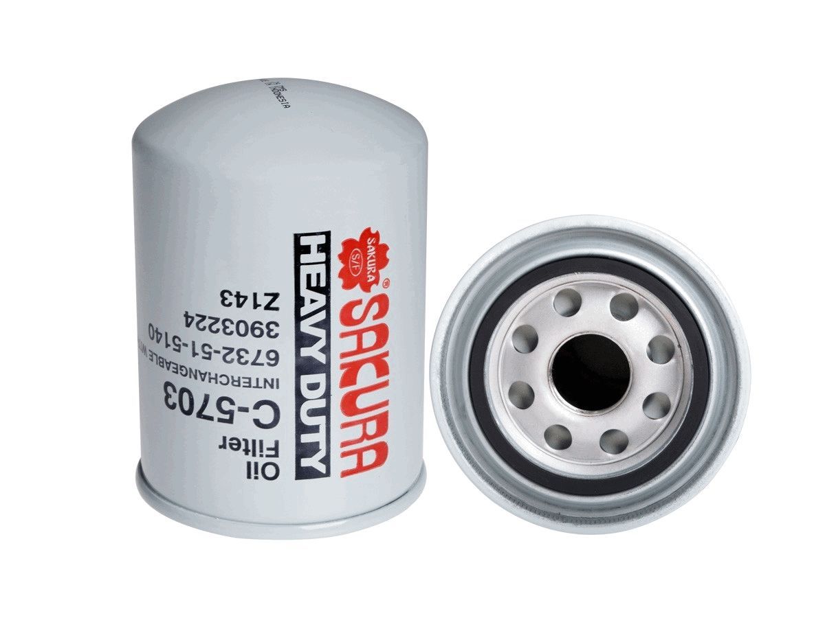 OIL FILTER FITS LF3345 - TecDoc Only