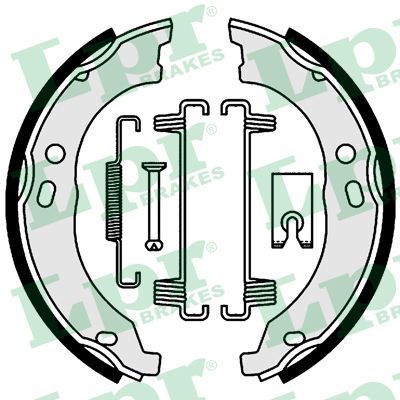 LPR 01003 - Bremsbackensatz, Feststellbremse