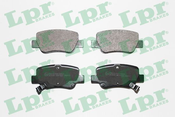 Brake Pad Set, disc brake 05P1522