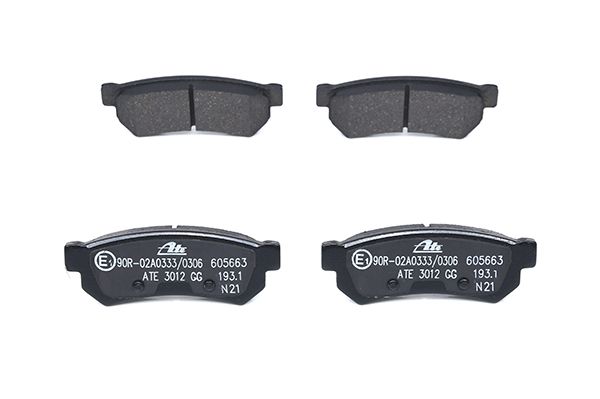 Brake Pad Set, disc brake 13.0460-5663.2