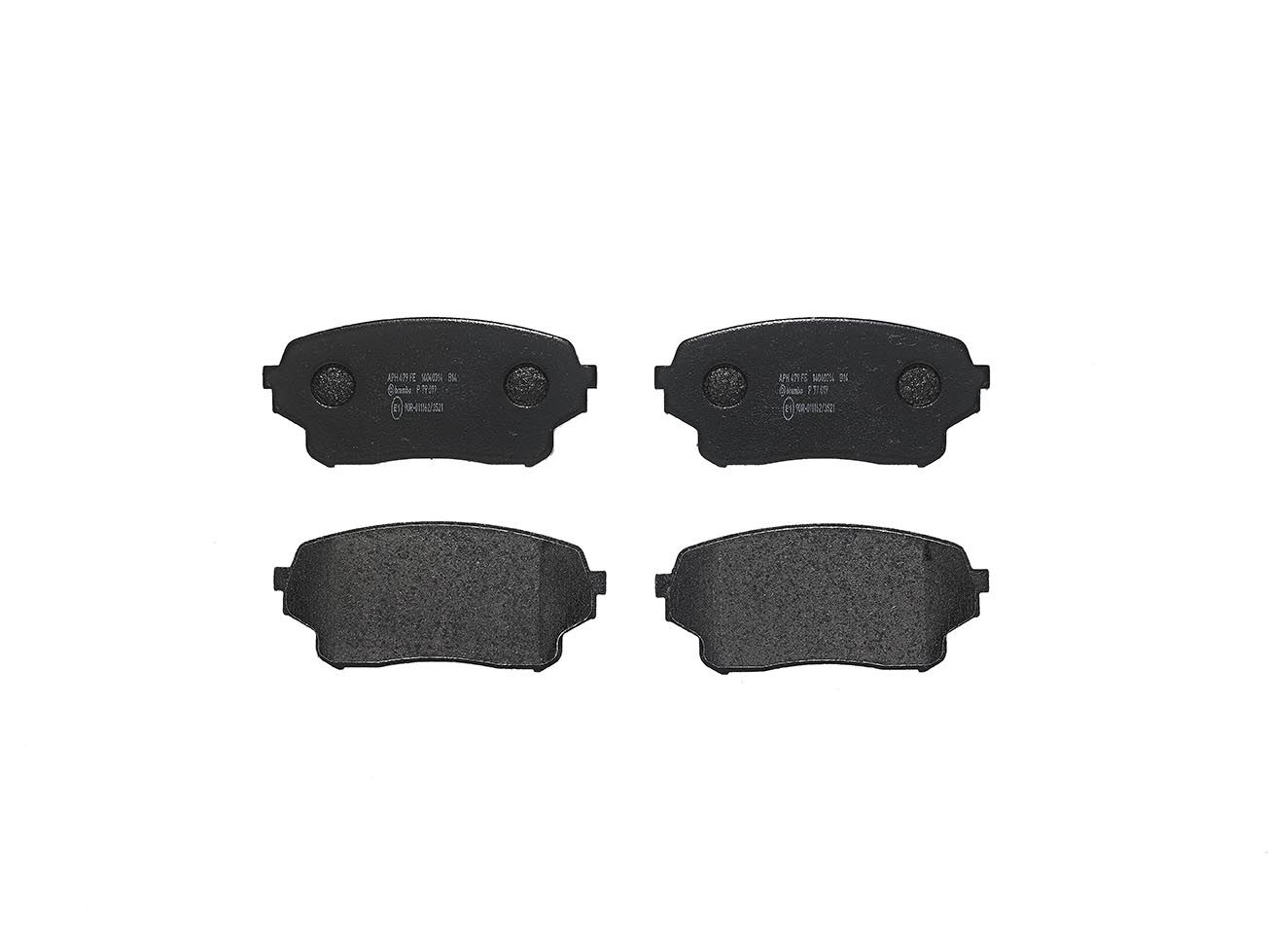 Brembo P 79 019 Bremsbelagsatz, Scheibenbremse