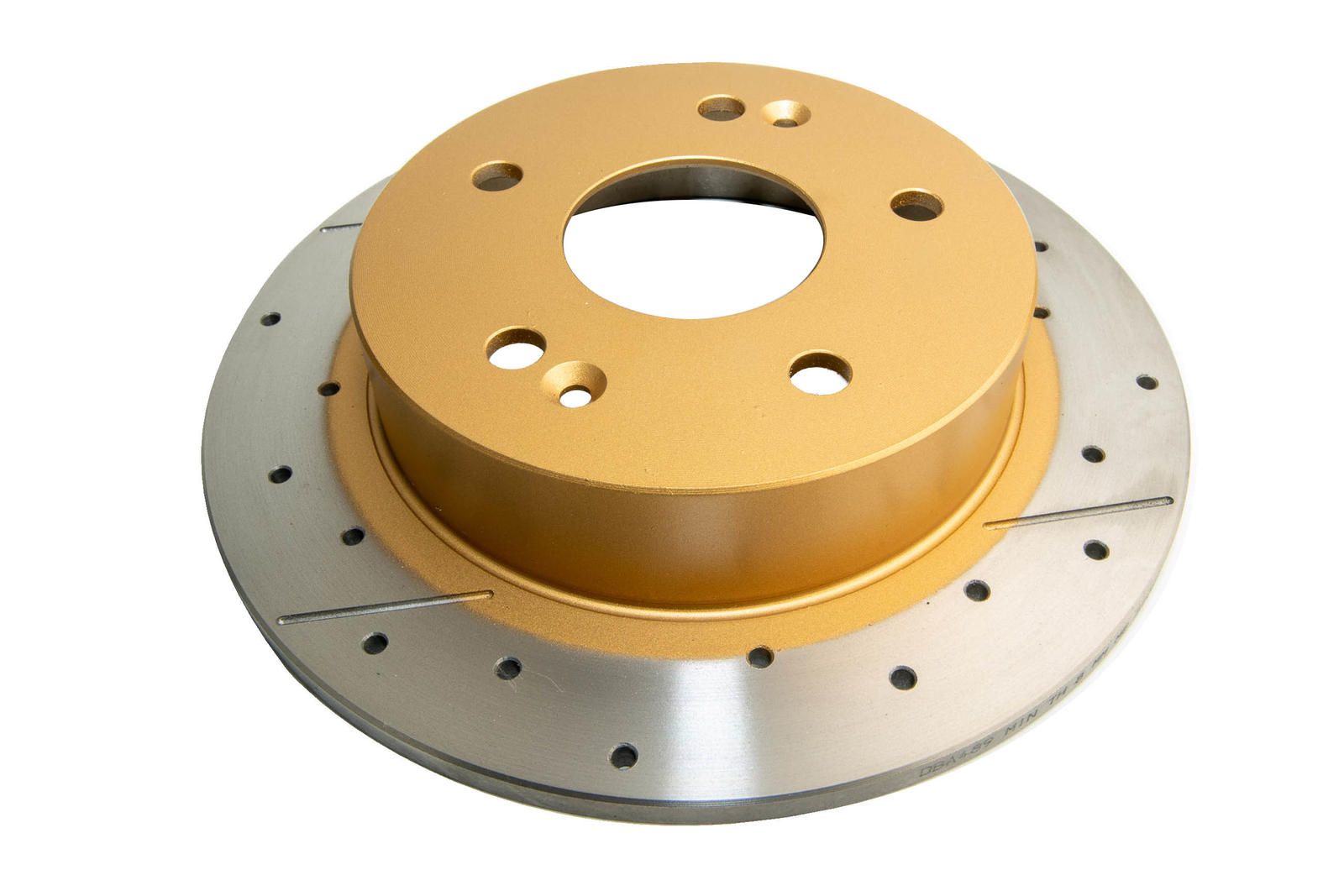 Street Gold Cross-drilled/slotted [ Honda Accord 98-04 R ] - TecDoc 2