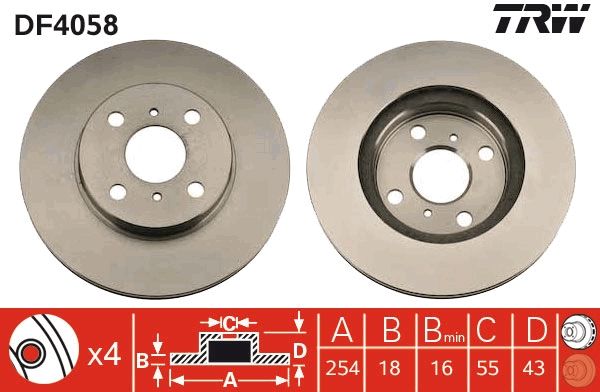 PAIRE DE DISQUES  9900