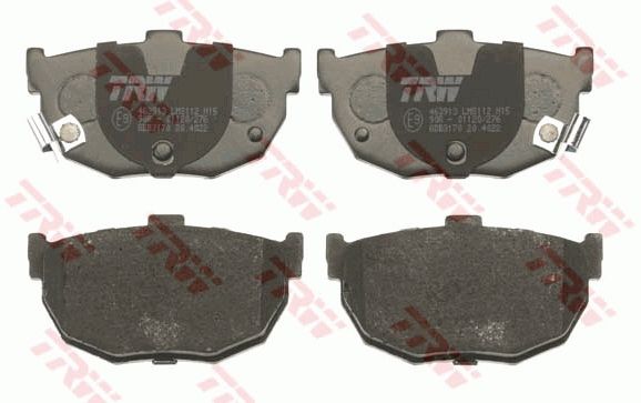 TRW DISC BRAKE PADS - TecDoc 2